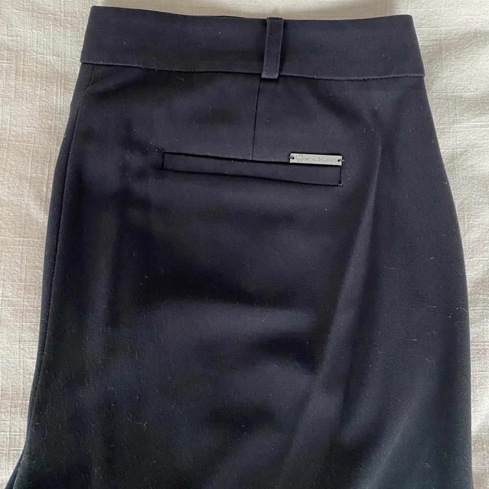 Black Michael Kors work pants